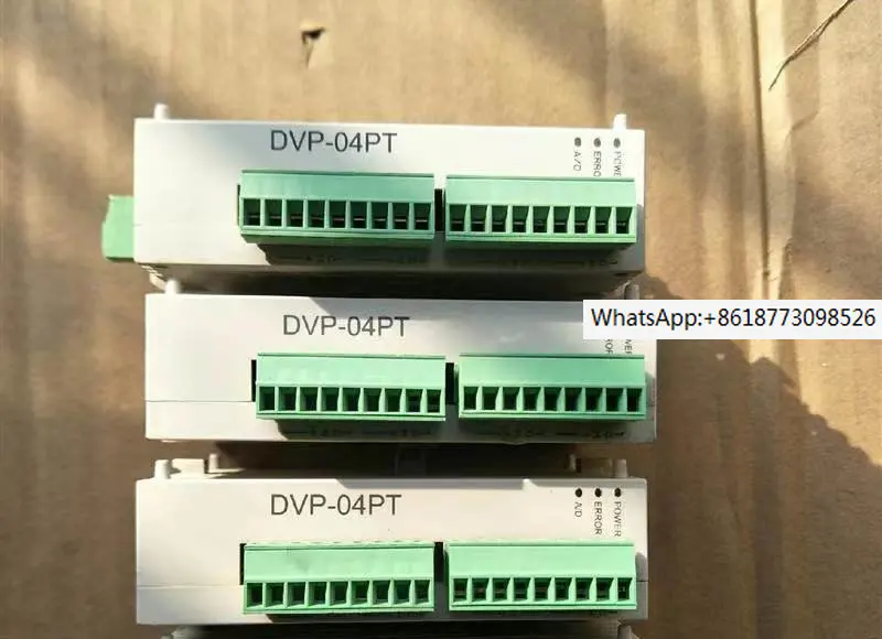 Original Slim PLC DVP-S Series Temperature Module DVP04PT-S DVP06PT-S DVP04TC-S Temperature Measurement
Original Slim PLC DVP-S Series Temperature Module DVP04PT-S DVP06PT-S DVP04TC-S Temperature Measurement
