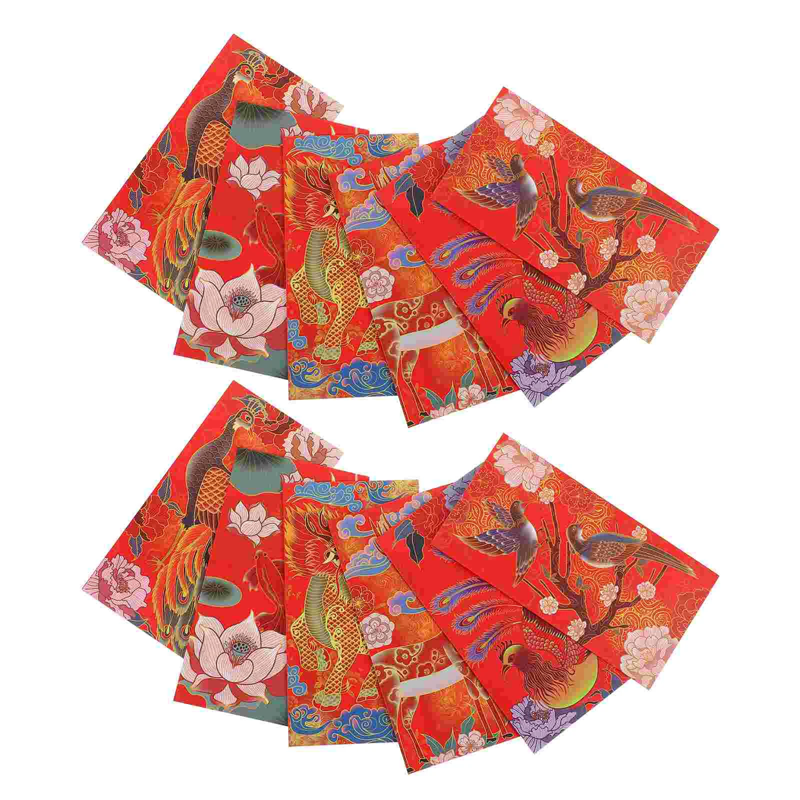 12 Pcs Year The Tiger Is Blessing Red Purses Spring Festival Envelopes Lunar Calendar Packets Paper Pocket New Pockets 2022
12 Pcs Year The Tiger Is Blessing Red Purses Spring Festival Envelopes Lunar Calendar Packets Paper Pocket New Pockets 2022