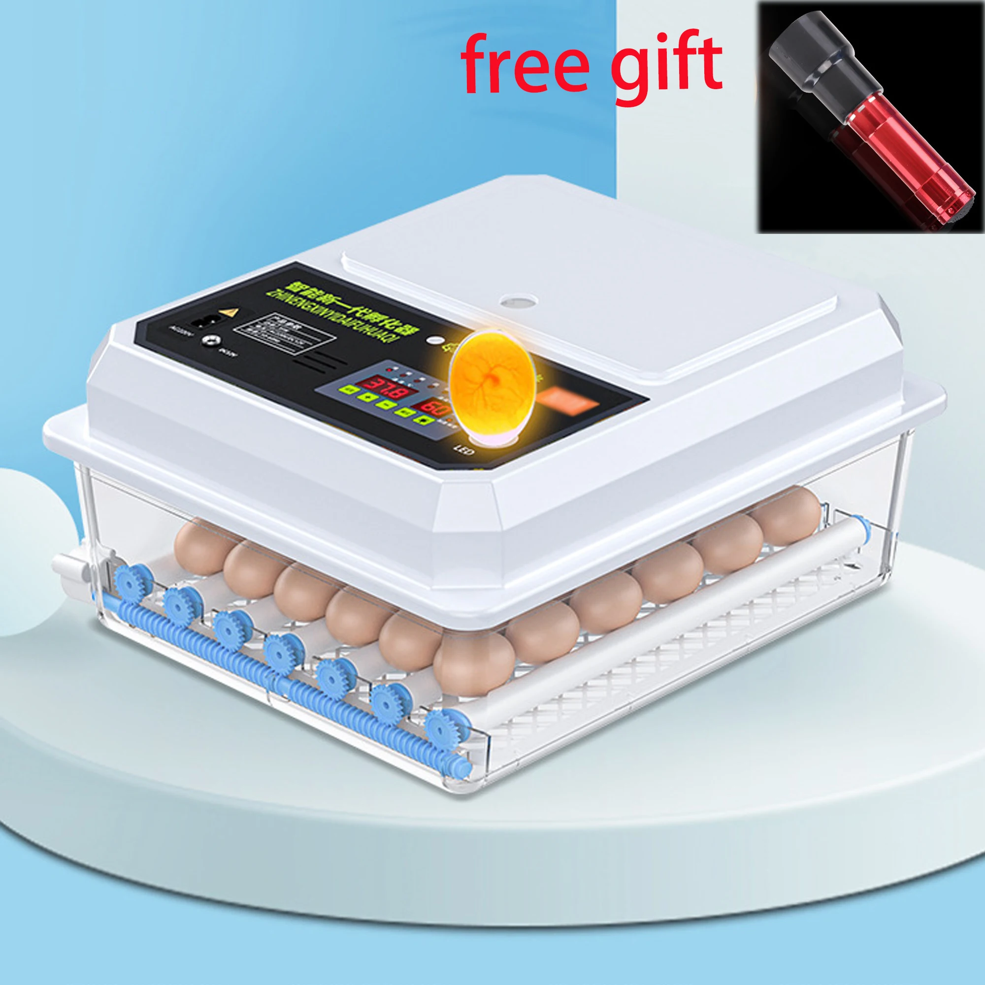 36pcs Eggs Incubator 220/110V 12V Double Power Supply Full Automatic Incubators Egg Hen Chicken Eggs Hatcher High Hatchability
36pcs Eggs Incubator 220/110V 12V Double Power Supply Full Automatic Incubators Egg Hen Chicken Eggs Hatcher High Hatchability