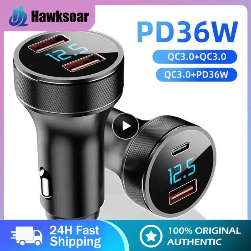 Aluminum Alloy Universal Car Phone Charger Practical Car Charger Durable Moible Phone Pd Charger Car Supplies 36w Portable 24v
Aluminum Alloy Universal Car Phone Charger Practical Car Charger Durable Moible Phone Pd Charger Car Supplies 36w Portable 24v