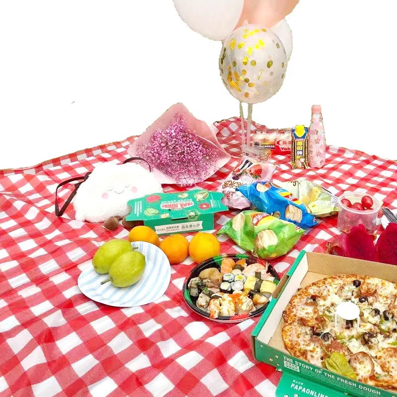 Picnic cloth disposable outdoor barbecue thickened plastic autumn tour tablecloth beach cloth camping tablecloth picnic mat
Picnic cloth disposable outdoor barbecue thickened plastic autumn tour tablecloth beach cloth camping tablecloth picnic mat