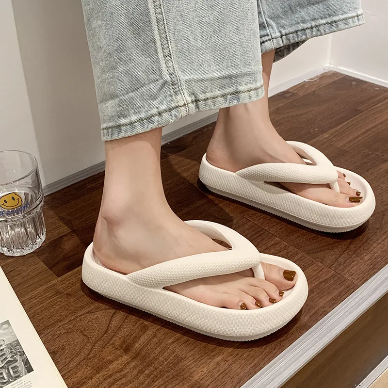 Thick Platform Flip Flops Woman Beach Sandals Soft Vintage Anti-slip Slippers Couple Outdoor Summer Beach EVA Men Slides Fashion
Thick Platform Flip Flops Woman Beach Sandals Soft Vintage Anti-slip Slippers Couple Outdoor Summer Beach EVA Men Slides Fashion