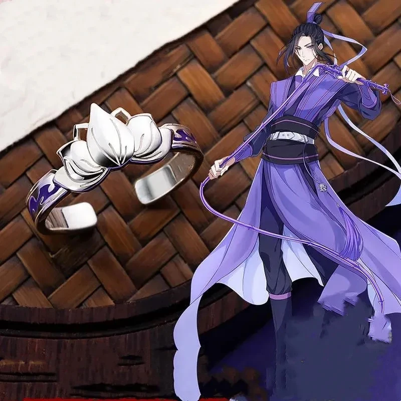 Anime Grandmaster of Demonic Cultivation Jiang Cheng MDZS Lotus Metal Finger Ring Women Men Couples Rings Adjustable Gifts
Anime Grandmaster of Demonic Cultivation Jiang Cheng MDZS Lotus Metal Finger Ring Women Men Couples Rings Adjustable Gifts