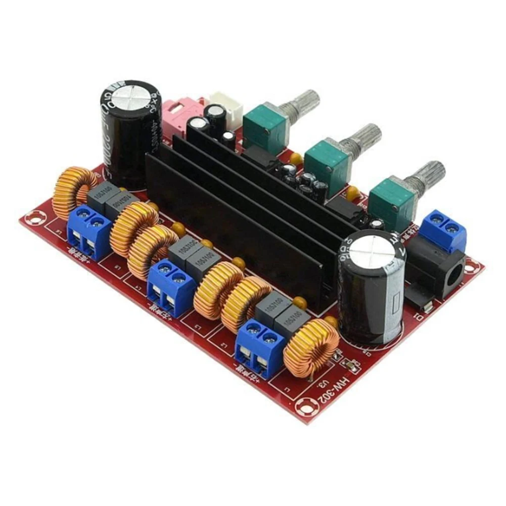 TPA3116D2 2x 50W+100W 2.1 Channel Digital Subwoofer Power A Mplifier Board High-performance Digital Power A Mplifier Chip
TPA3116D2 2x 50W+100W 2.1 Channel Digital Subwoofer Power A Mplifier Board High-performance Digital Power A Mplifier Chip
