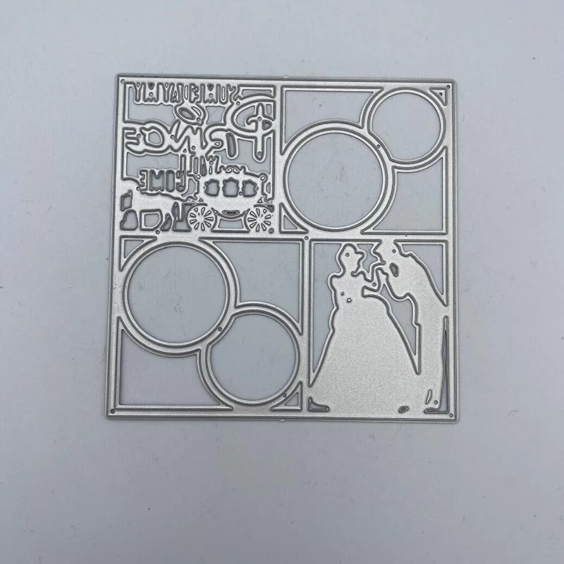 Metal Cutting Dies Couple Scrapbook Paper Craft Decoration Dies Stencil For Album Card Making Knife Punch
Metal Cutting Dies Couple Scrapbook Paper Craft Decoration Dies Stencil For Album Card Making Knife Punch