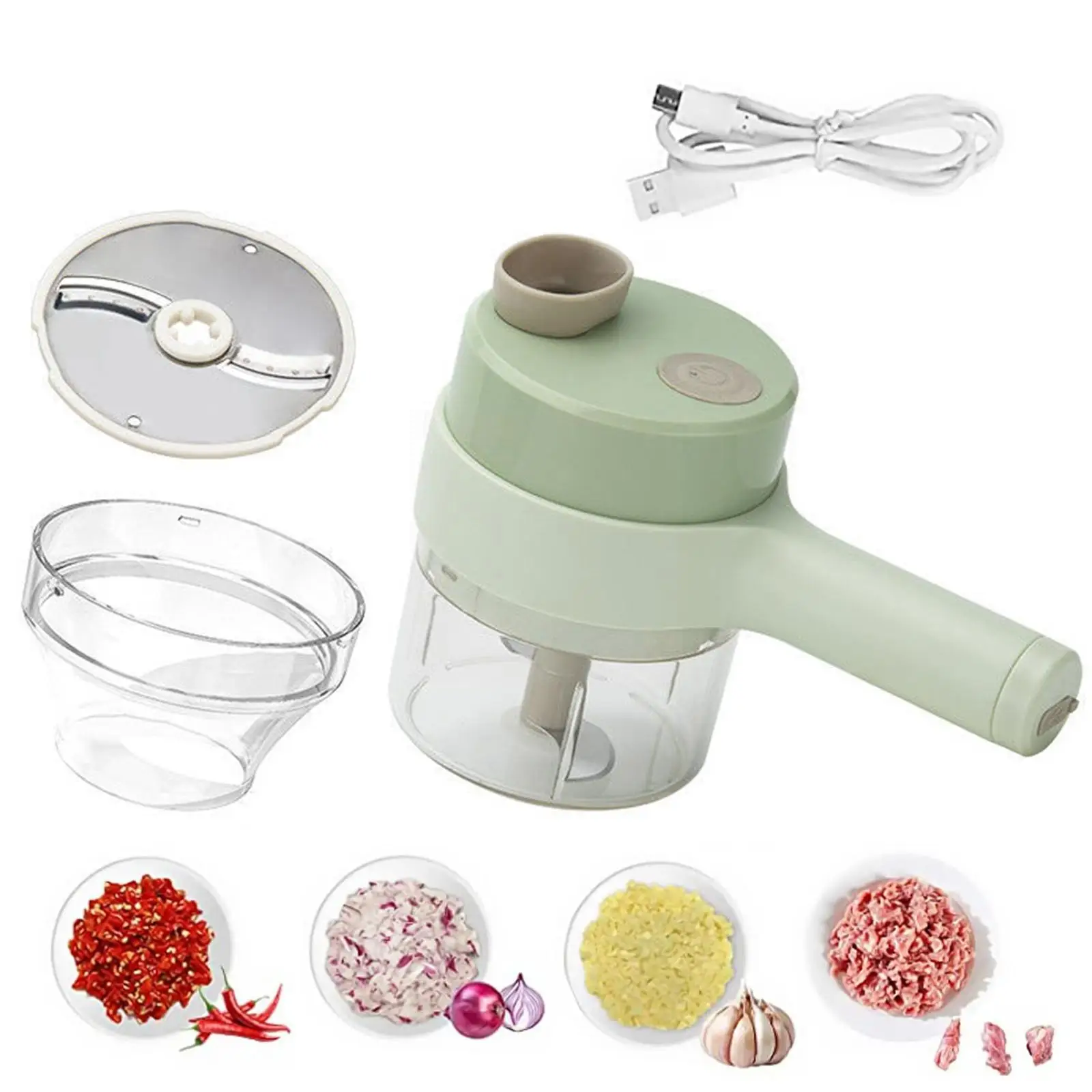 1PCs Electric Garlic Chopper Mini Food Chopper For Baby Food Blender Cordless Garlic Masher Portable Garlic Press X3J0
1PCs Electric Garlic Chopper Mini Food Chopper For Baby Food Blender Cordless Garlic Masher Portable Garlic Press X3J0