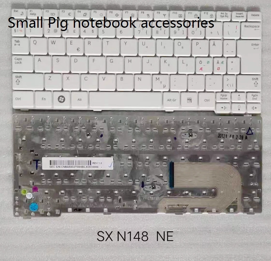 Северная сменная клавиатура для Samsung N148, N145N, N128, N150, N143, NB20, NB30, NB128, белая, без рамки, клавиатура для ноутбука NE
Северная сменная клавиатура для Samsung N148, N145N, N128, N150, N143, NB20, NB30, NB128, белая, без рамки, клавиатура для ноутбука NE