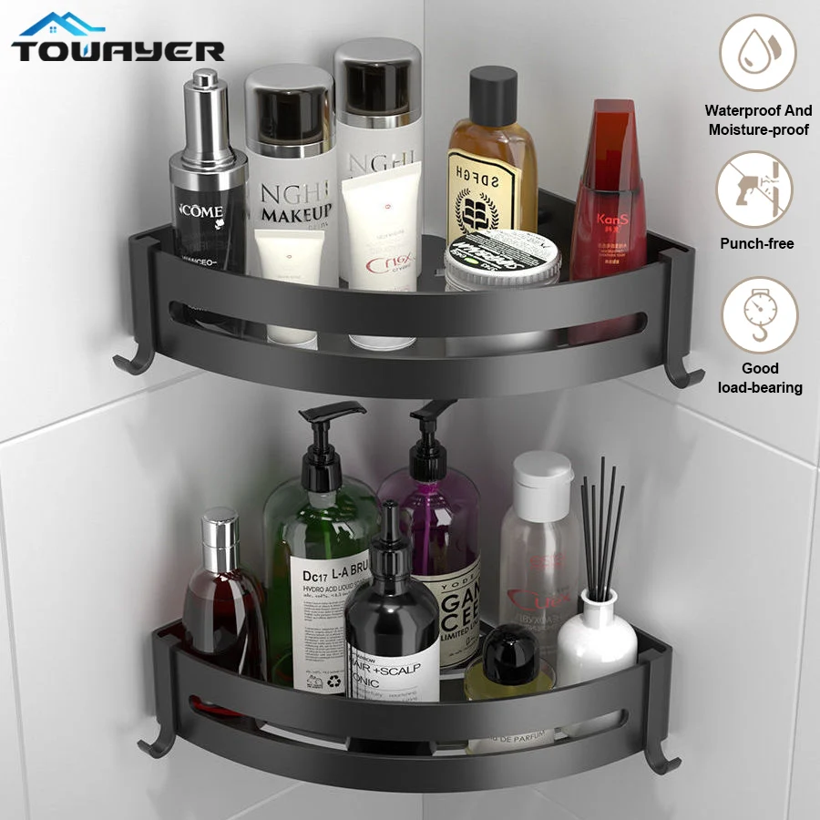 Triangle Shower Shelf Corner Shelf Punch-free Aluminum Wall Mount Shower Rack Holder Bathroom Organizer Bathroom Accessories
Triangle Shower Shelf Corner Shelf Punch-free Aluminum Wall Mount Shower Rack Holder Bathroom Organizer Bathroom Accessories