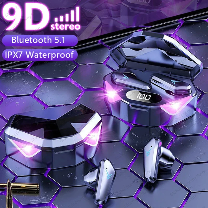 Игровые наушники TWS 5,2, беспроводные Bluetooth наушники с микрофоном, басовый звук, позиционирование звука, 9D стерео музыка, Hi-Fi гарнитура для гей...
Игровые наушники TWS 5,2, беспроводные Bluetooth наушники с микрофоном, басовый звук, позиционирование звука, 9D стерео музыка, Hi-Fi гарнитура для гей...