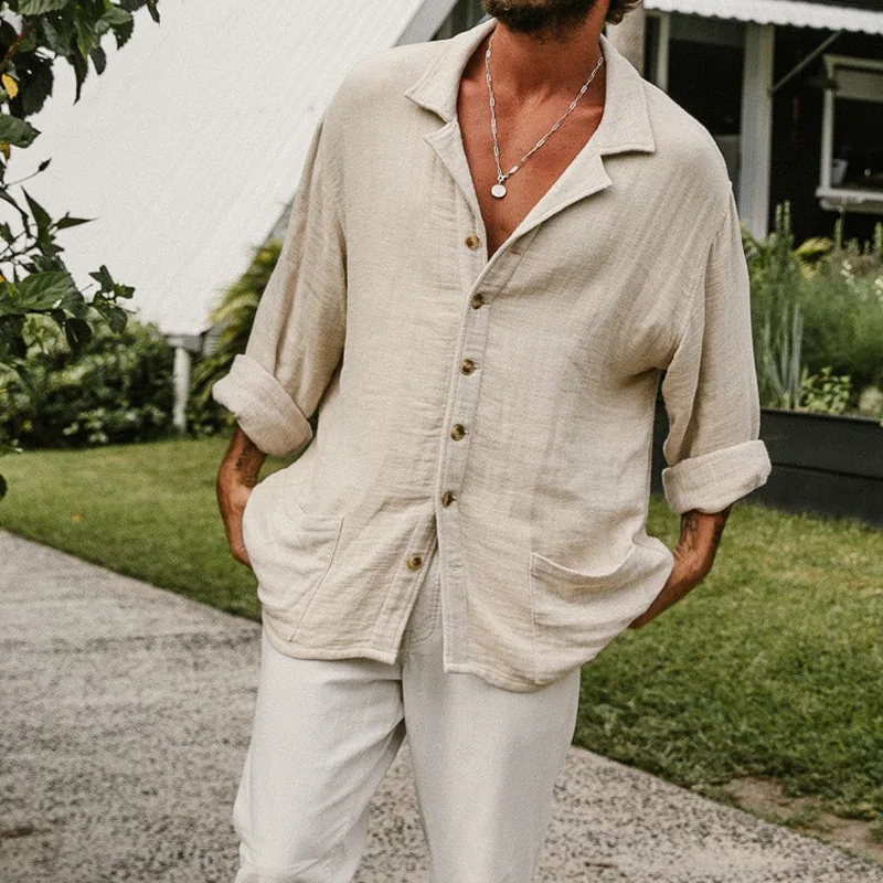 Chemise Shirts Silk Men's Shirt Loose Tops Homme Cotton Linen Man Long Baggy Vintage White Men Blouse Casual Ropa Sleeve Shirt
Chemise Shirts Silk Men's Shirt Loose Tops Homme Cotton Linen Man Long Baggy Vintage White Men Blouse Casual Ropa Sleeve Shirt