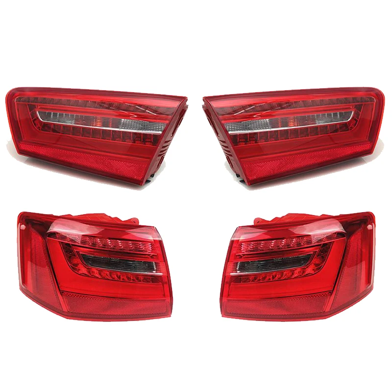 Задний фонарь для Audi A6 C7 2012 Светодиодный 2016 красный светодиод внешний задний