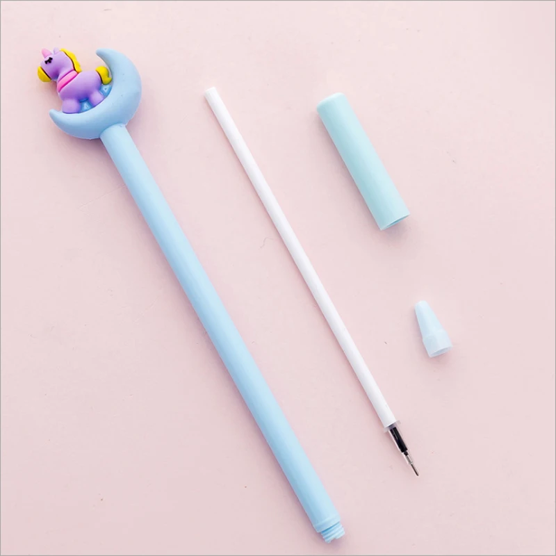 48pcs/lot Moon With unicorn Colorful Gel Pen well-written children Gift stationery wholesale
48pcs/lot Moon With unicorn Colorful Gel Pen well-written children Gift stationery wholesale