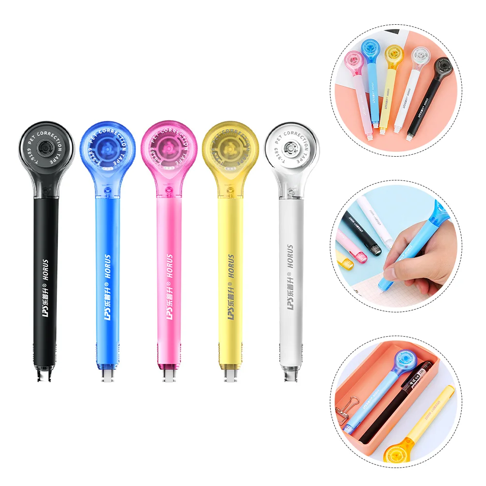 5 Pcs White Tape Revise Portable Correction White-out Tapes Writing Small Daily Pvc Correcting Student
5 Pcs White Tape Revise Portable Correction White-out Tapes Writing Small Daily Pvc Correcting Student