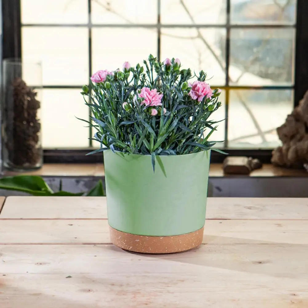 Flower Pot with Tray Versatile Round Plant Pots Indoor Green Planter with Drainage Holes for Balcony for Potted for Gardening
Flower Pot with Tray Versatile Round Plant Pots Indoor Green Planter with Drainage Holes for Balcony for Potted for Gardening