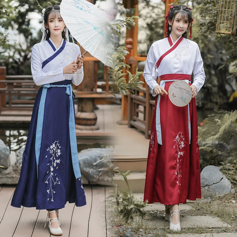 Chinese National Folk Dance Costume Women Men Traditional Hanfu Clothin Oriental Swordsman Outfit Cosplay Clothing
Chinese National Folk Dance Costume Women Men Traditional Hanfu Clothin Oriental Swordsman Outfit Cosplay Clothing