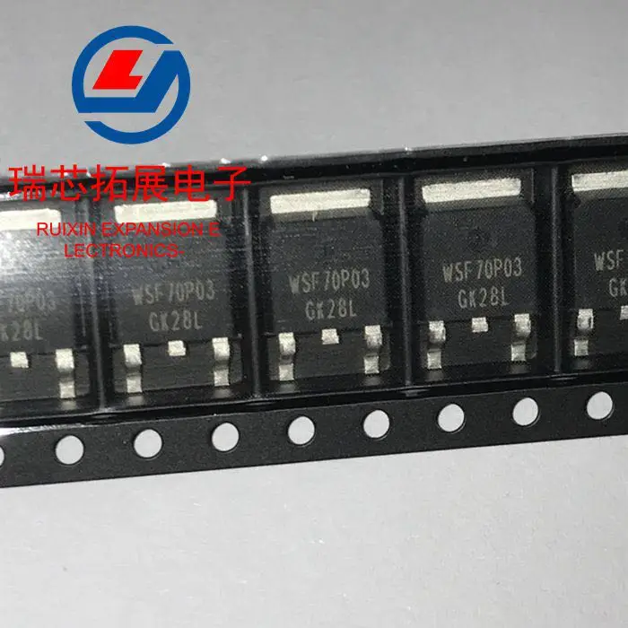 

30pcs original new WSF70P03 P-channel - 65A - 30V MOS FET TO252