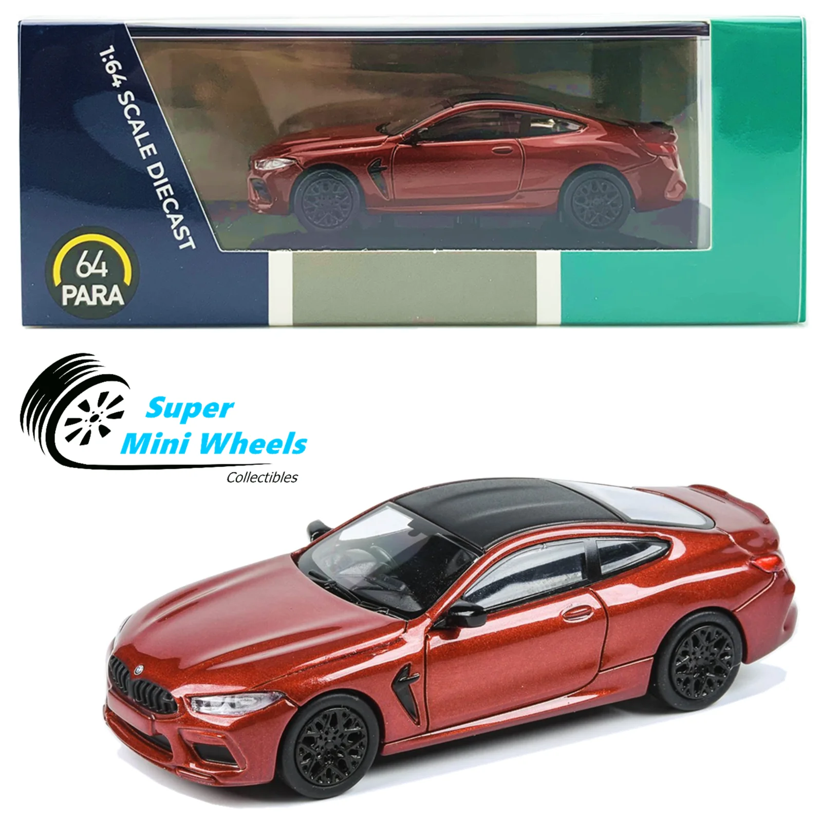 Автомобиль-игрушка для хобби из литой коллекции, модель 1:64, M8 Coupe (красный) 
Автомобиль-игрушка для хобби из литой коллекции, модель 1:64, M8 Coupe (красный)