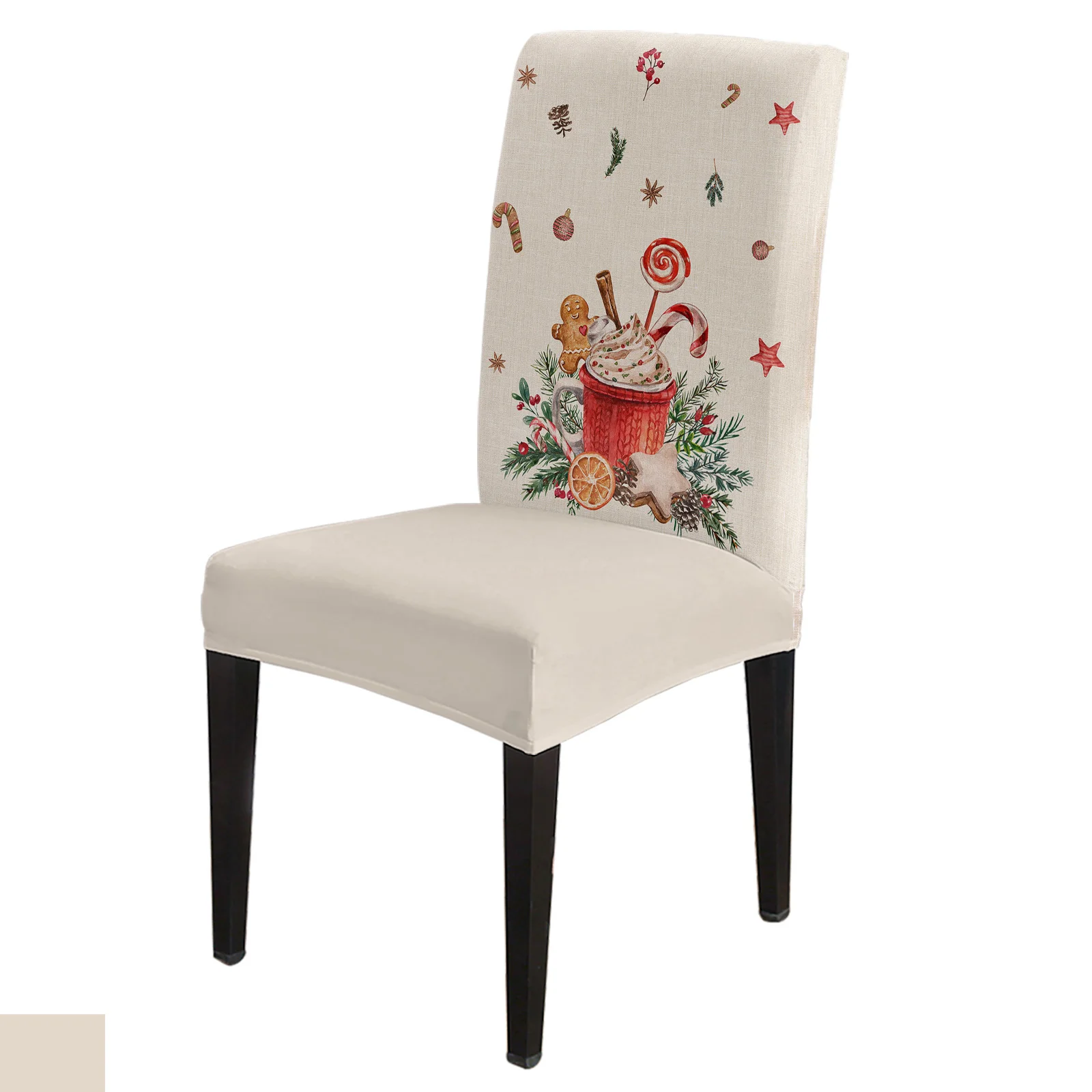 Набор чехлов на стулья для кухни из эластичного спандекса с рождественским принтом пряничного хлеба, домашний декор, чехол на сиденье для столовой
Набор чехлов на стулья для кухни из эластичного спандекса с рождественским принтом пряничного хлеба, домашний декор, чехол на сиденье для столовой