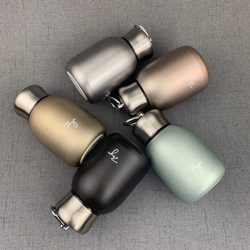 300ml Creative Stainless Steel Vacuum Scrub Small Fat Ding Thermos Cup Portable Portable Student Big Belly Water Coffee Bottle
300ml Creative Stainless Steel Vacuum Scrub Small Fat Ding Thermos Cup Portable Portable Student Big Belly Water Coffee Bottle