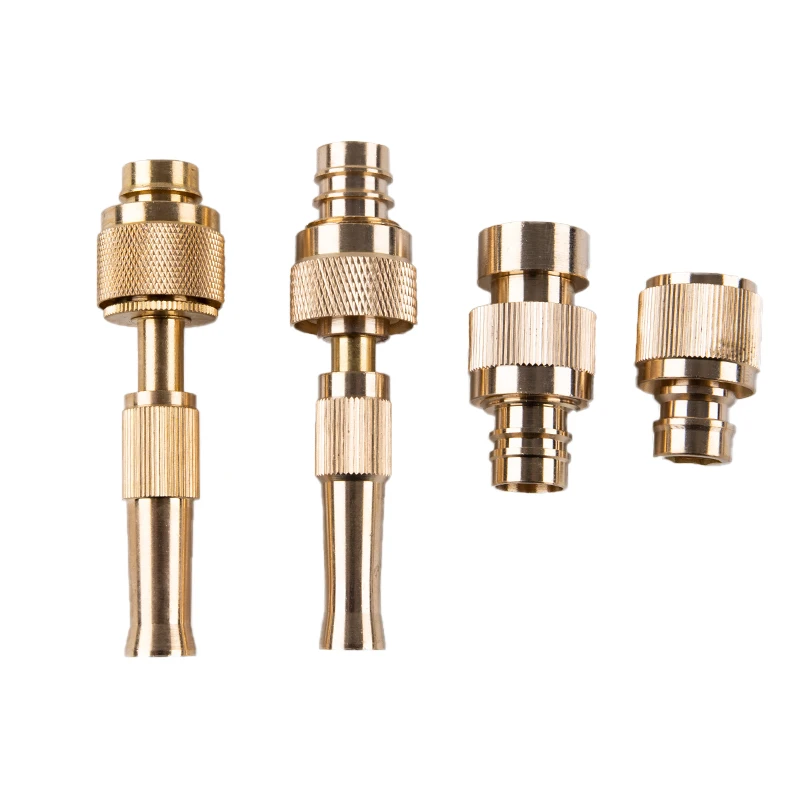 1pc Brass Hose Nozzle High Pressure for Car or Garden Adjustable Water Sprayer from Spray to Jet Heavy-Duty Hose Nozzle
1pc Brass Hose Nozzle High Pressure for Car or Garden Adjustable Water Sprayer from Spray to Jet Heavy-Duty Hose Nozzle