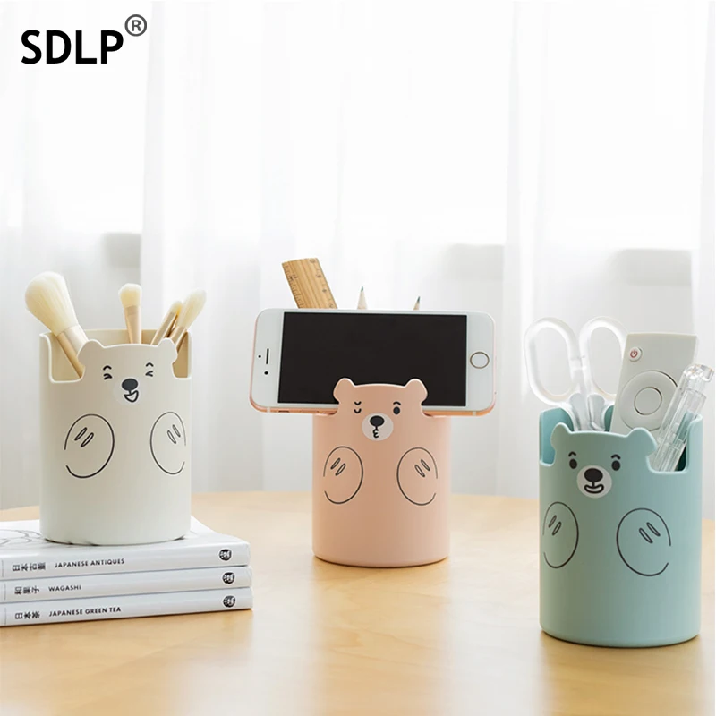 SDLP Cute Cosmetics Organizer With Beer Ear Eyebrow Brush Holder Large Capacity Makeup Containers Boxes Mobile Phone Holder
SDLP Cute Cosmetics Organizer With Beer Ear Eyebrow Brush Holder Large Capacity Makeup Containers Boxes Mobile Phone Holder