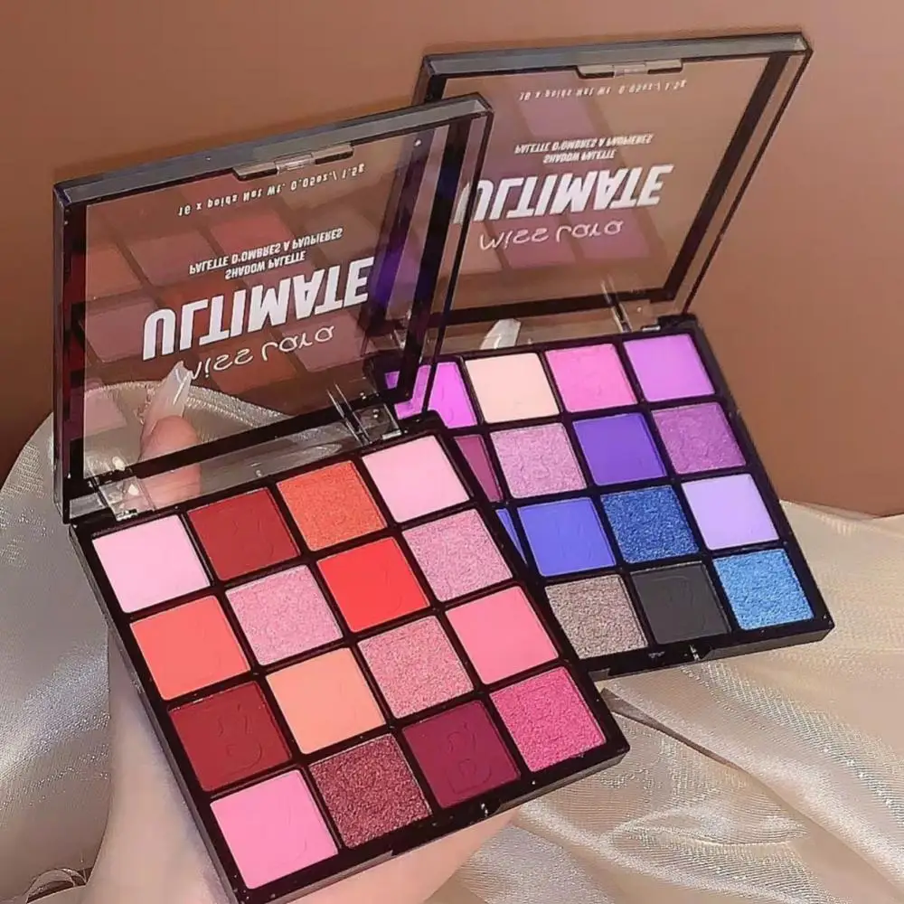 Miss Lara Glitter Eye Shadow Palette 16 Color Waterproof Sweatproof Long Lasting Eye Shadow Not Easy Fade EyeShadow Makeup
Miss Lara Glitter Eye Shadow Palette 16 Color Waterproof Sweatproof Long Lasting Eye Shadow Not Easy Fade EyeShadow Makeup