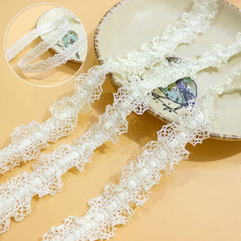 5Yards Lacework Ruffles Cotton Handmade DIY Dress Doll's Clothes Sewing Fabric Supplies Clothing Accessories
5Yards Lacework Ruffles Cotton Handmade DIY Dress Doll's Clothes Sewing Fabric Supplies Clothing Accessories