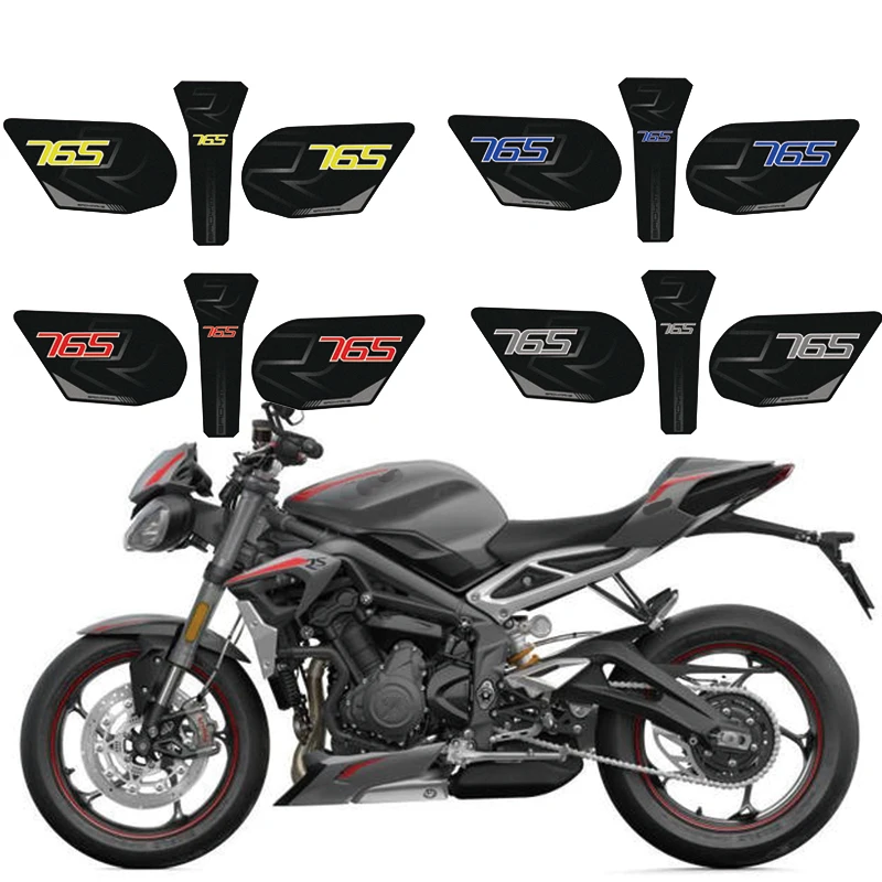 Наклейки для мотоцикла Triumph Street Triple 675 765 R RS 2017-2021, Переводные картинки, комплект газового топлива и масла, защита для коленей и аквариума
Наклейки для мотоцикла Triumph Street Triple 675 765 R RS 2017-2021, Переводные картинки, комплект газового топлива и масла, защита для коленей и аквариума