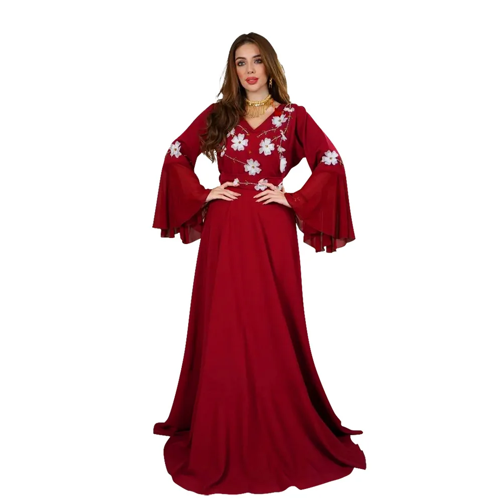Женское длинное платье Abaya с кристаллами, мусульманское вечернее платье для свадьбы, арабского и мусульманского праздника, Caftan, марокканска...
Женское длинное платье Abaya с кристаллами, мусульманское вечернее платье для свадьбы, арабского и мусульманского праздника, Caftan, марокканска...