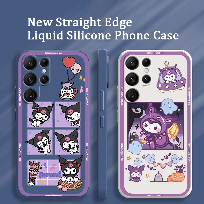 Kulomi Sanrio Anime Cute Phone Case For Samsung S23 S22 S21 S20 FE S10 Plus Lite Ultra 5G Funda Liquid Rope Soft TPU Cover
Kulomi Sanrio Anime Cute Phone Case For Samsung S23 S22 S21 S20 FE S10 Plus Lite Ultra 5G Funda Liquid Rope Soft TPU Cover
