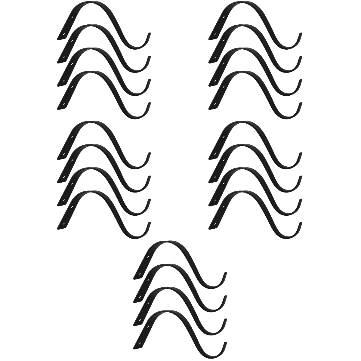 20 Pcs Hanging Basket Holder Gardening Planter Hook Iron S-Shape Garden Hooks
20 Pcs Hanging Basket Holder Gardening Planter Hook Iron S-Shape Garden Hooks