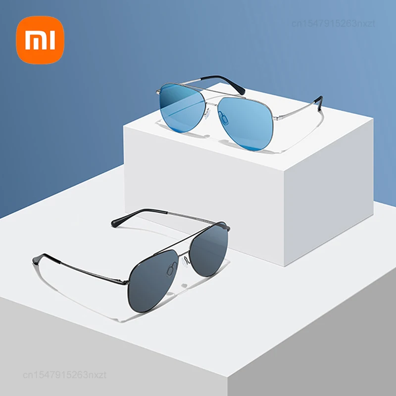 

Xiaomi Mijia Sunglasses Pilota Polarized Sun Lenses Fashion Glasses for Man Woman Drive Outdoor Travel Drivers Driving Glasses