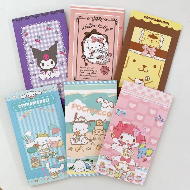 6Pcs Sanrioed Kawaii Stickers Set Kuromi My Melody Anime Cute Creative DIY Photo Album Handbook Sticker Decoration Children Gift
6Pcs Sanrioed Kawaii Stickers Set Kuromi My Melody Anime Cute Creative DIY Photo Album Handbook Sticker Decoration Children Gift