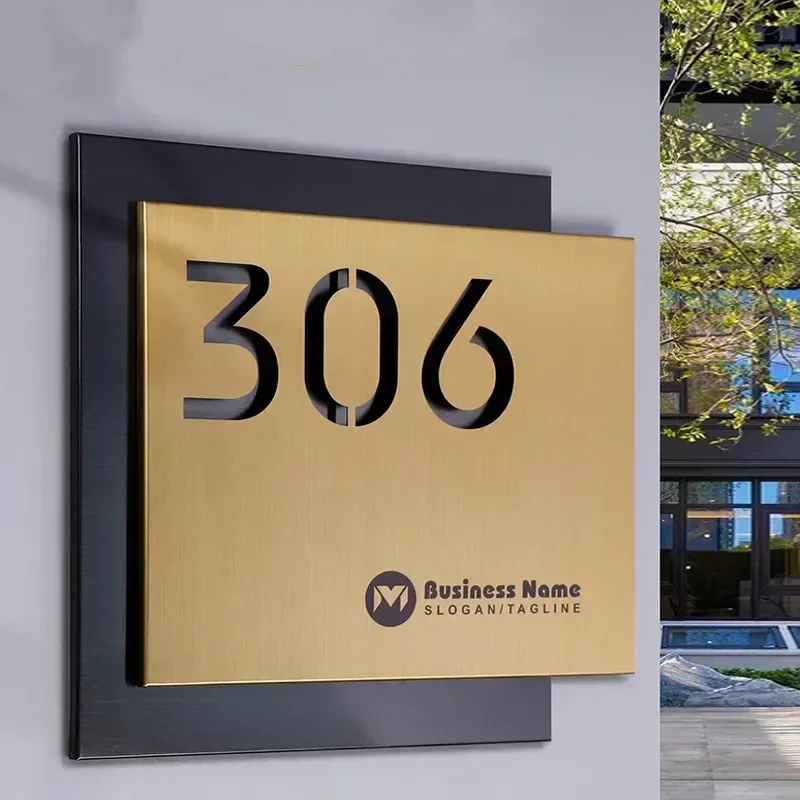 Персонализированная дверная табличка из нержавеющей стали WSHYOU
Персонализированная дверная табличка из нержавеющей стали WSHYOU