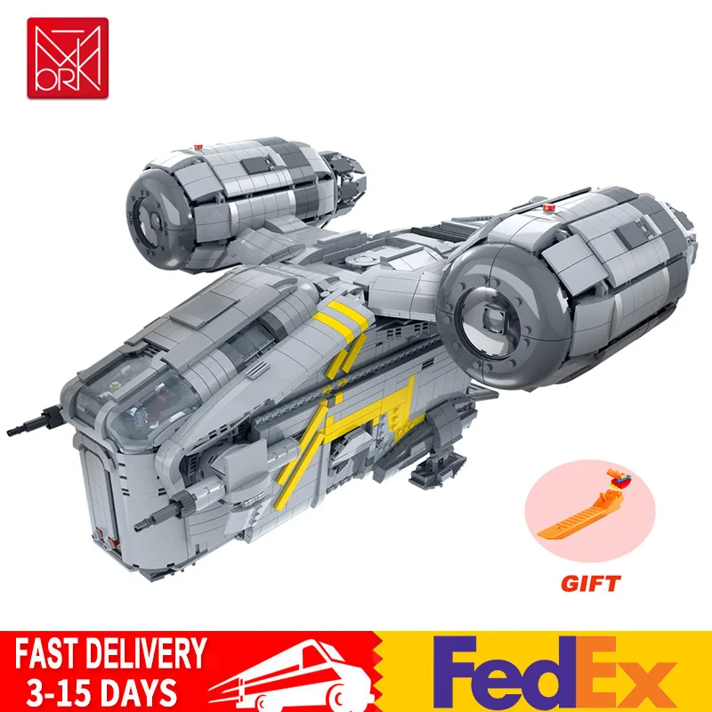 Compatible with Lego Movie Series MOC-37840 The Giant Razor Crest Building Blocks Model Kit Toys Bricks Chirstmas Gifts for Boys
Compatible with Lego Movie Series MOC-37840 The Giant Razor Crest Building Blocks Model Kit Toys Bricks Chirstmas Gifts for Boys