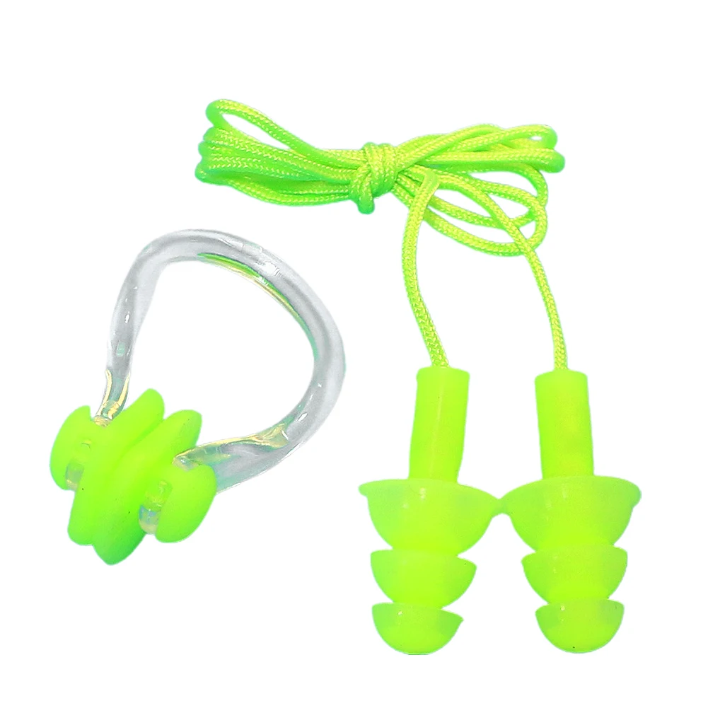 Soft Swimming Earplugs Nose Clip Case Protective Prevent Water Protection Ear Plug Waterproof Soft Silicone Swim Dive Supplies
Soft Swimming Earplugs Nose Clip Case Protective Prevent Water Protection Ear Plug Waterproof Soft Silicone Swim Dive Supplies