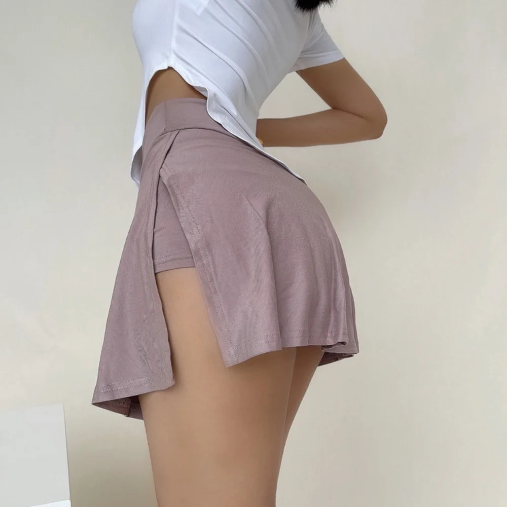 Spice Kawaii тренировочные американские девушки Боковой разрез мини юбка шорты светильник трапециевидные шорты Горячие Сексуальные корейские ж...
Spice Kawaii тренировочные американские девушки Боковой разрез мини юбка шорты светильник трапециевидные шорты Горячие Сексуальные корейские ж...
