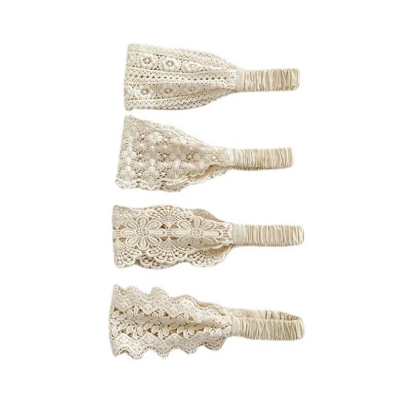 New Baby Lace Headbands Jacquard Newborn Korean Style Hairband Cotton Elastic Children's Cute Hollow Photo Props High Quality
New Baby Lace Headbands Jacquard Newborn Korean Style Hairband Cotton Elastic Children's Cute Hollow Photo Props High Quality
