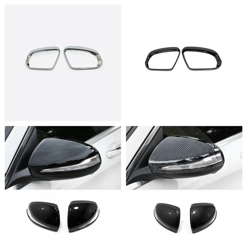 ABS Chrome/Carbon For Mercedes Benz B C E S GLB GLC Class W205 W213 Car Side Door Rearview Turning Mirror Rain Eyebrow 2pcs LHD
ABS Chrome/Carbon For Mercedes Benz B C E S GLB GLC Class W205 W213 Car Side Door Rearview Turning Mirror Rain Eyebrow 2pcs LHD