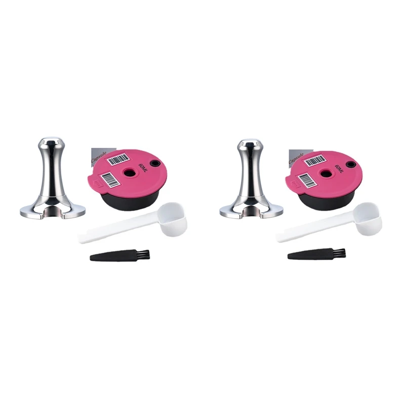 Reusable Coffee Capsules Pods With Coffee Powder Hammer For Tassimo Machines Coffee Filter Refillable Coffee Pod
Reusable Coffee Capsules Pods With Coffee Powder Hammer For Tassimo Machines Coffee Filter Refillable Coffee Pod