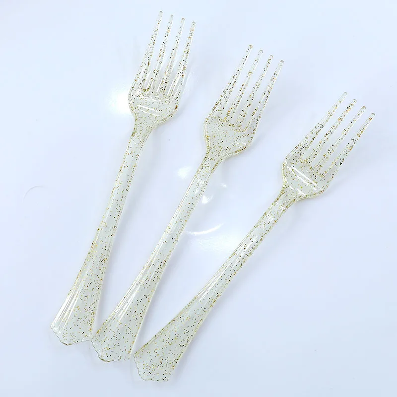 Одноразовые столовые приборы в виде золотого порошка, 10 шт.
Одноразовые столовые приборы в виде золотого порошка, 10 шт.