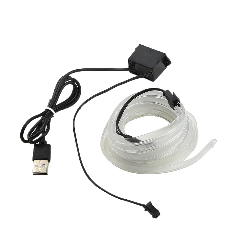 5V Car USB Transparent Blue LED Light Emitting Waterproof Non-radiation Car EL Wire Tube Interior Decoration Strip
5V Car USB Transparent Blue LED Light Emitting Waterproof Non-radiation Car EL Wire Tube Interior Decoration Strip