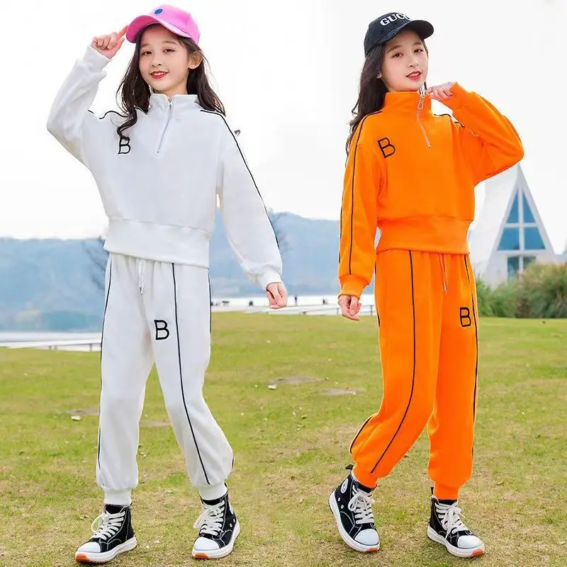 Fashion 2023 Kids Girls Clothes Sets Winter Autumn Long Sleeve T-shirts + Pants Children Clothing Suit Teenage 6 8 10 12 14 Year
Fashion 2023 Kids Girls Clothes Sets Winter Autumn Long Sleeve T-shirts + Pants Children Clothing Suit Teenage 6 8 10 12 14 Year