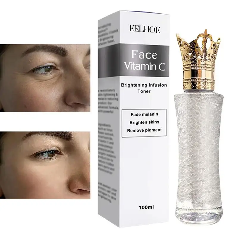 Moisturizing Toner 100ml Pure Vitamin C Face Toner Long Lasting Hydrating Improve Roughness Lighten Spots Facial Toner
Moisturizing Toner 100ml Pure Vitamin C Face Toner Long Lasting Hydrating Improve Roughness Lighten Spots Facial Toner