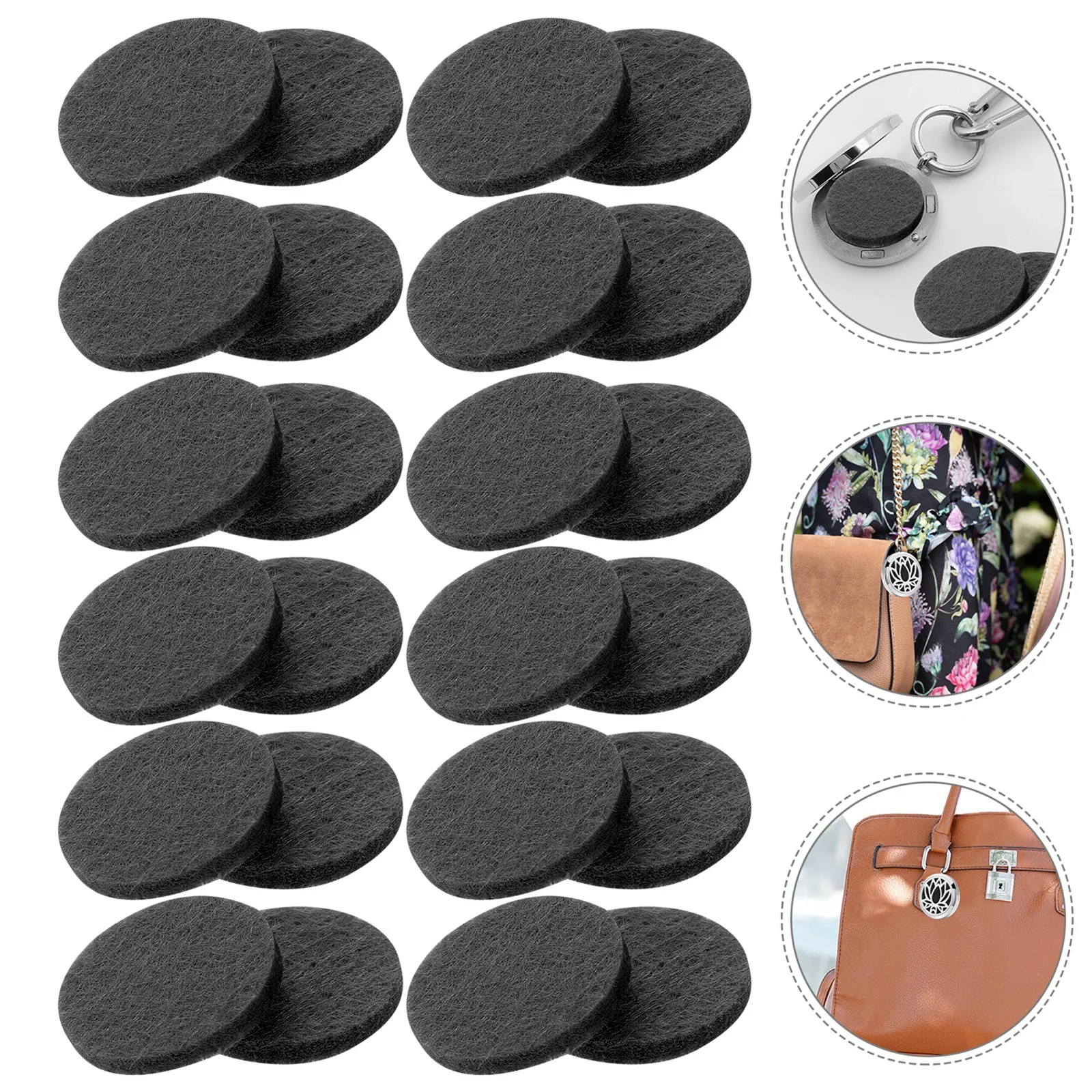 100 Pcs Cotton Sheet Aroma Diffuser Pad Perfume Refill Sponge Pads Essential Oil for Car Miss Circle Necklace
100 Pcs Cotton Sheet Aroma Diffuser Pad Perfume Refill Sponge Pads Essential Oil for Car Miss Circle Necklace