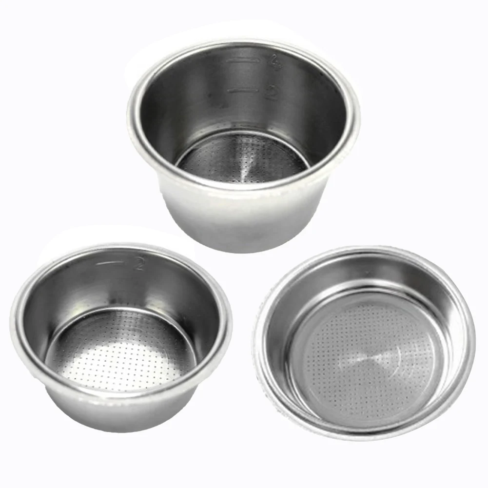 Brand New Coffee Handle Bowls Coffee Powder Bowls Accessoires Silver Color 1/2/4 Cups 304 Stainless Steel 51mm
Brand New Coffee Handle Bowls Coffee Powder Bowls Accessoires Silver Color 1/2/4 Cups 304 Stainless Steel 51mm