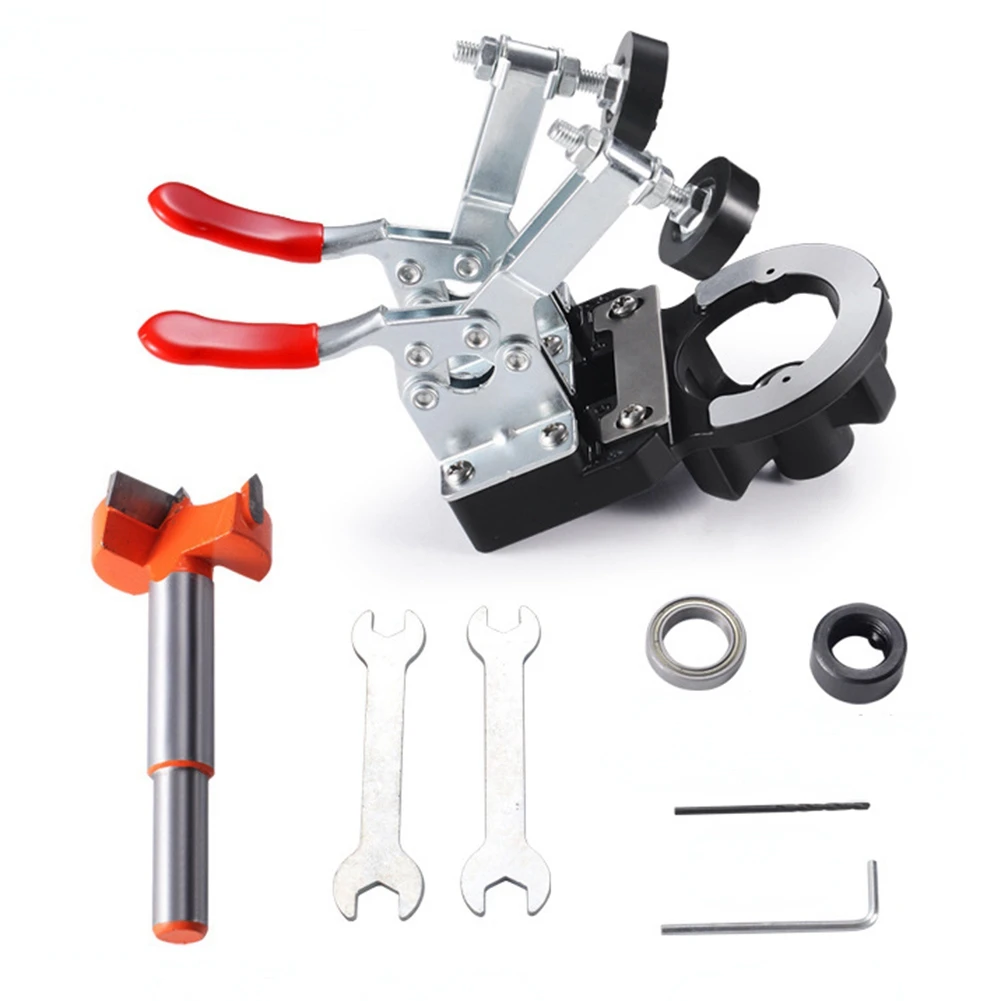Woodworking Hole Drilling Guide Locator 35mm Hinge Boring Jig Efficient Template Door Cabinet Hole Punching Opener
Woodworking Hole Drilling Guide Locator 35mm Hinge Boring Jig Efficient Template Door Cabinet Hole Punching Opener