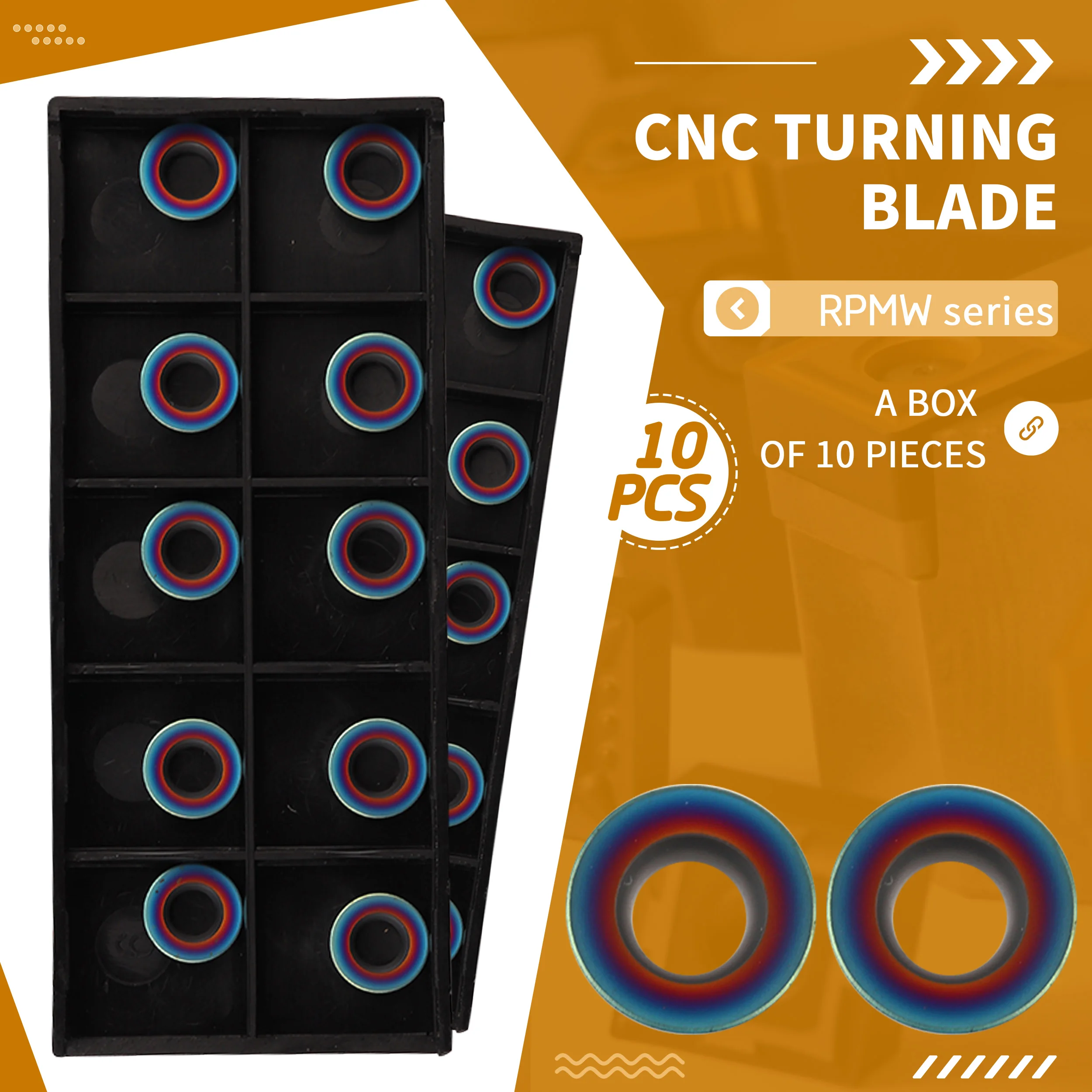 RPMW1003MO GD8010 High Quality Circular Milling Blade Carbide Insert External Turning Tool CNC Lathe Tool Nano Blue Cutter Blade
RPMW1003MO GD8010 High Quality Circular Milling Blade Carbide Insert External Turning Tool CNC Lathe Tool Nano Blue Cutter Blade