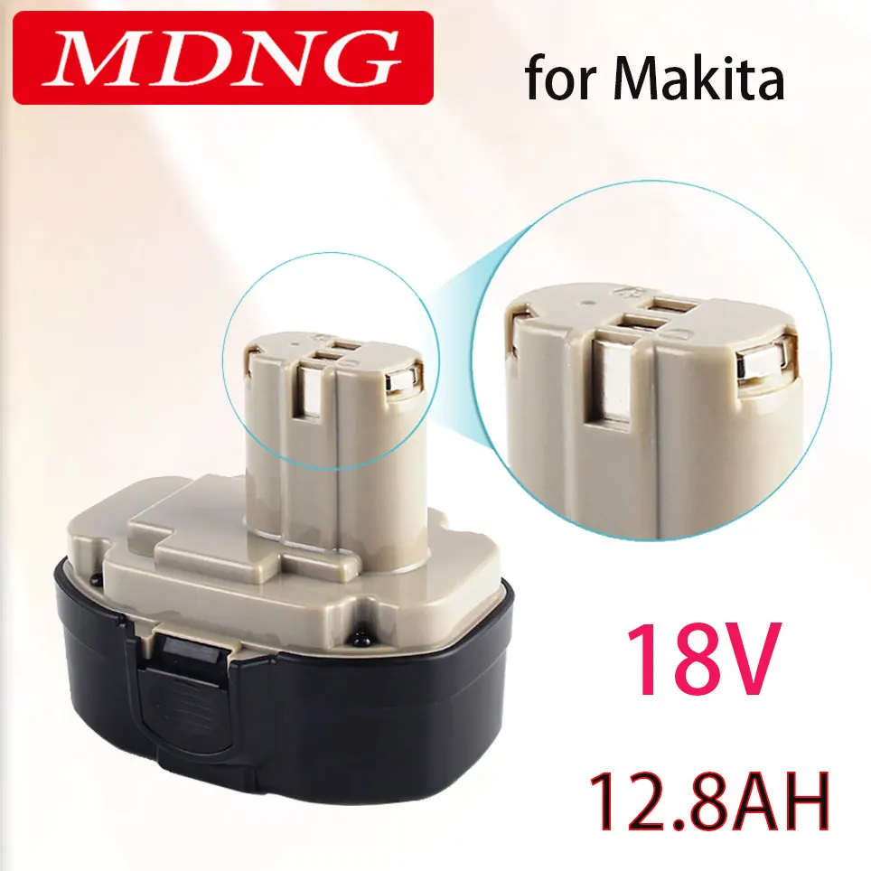 New 18V 12800mAh Ni-MH Replacement Battery for Makita 1822 1823 1834 1835 192827-3 192829-9 193159-1 193140-2 193102
New 18V 12800mAh Ni-MH Replacement Battery for Makita 1822 1823 1834 1835 192827-3 192829-9 193159-1 193140-2 193102