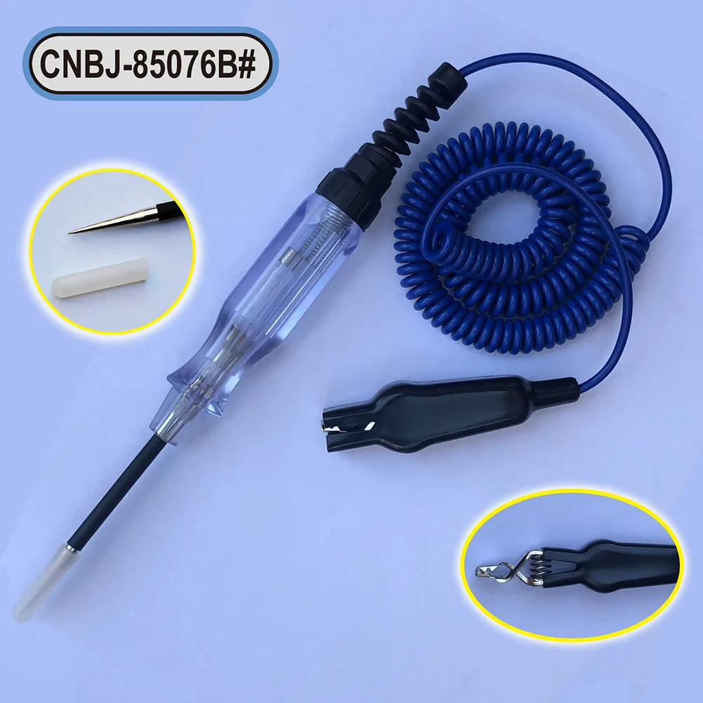 6V-24V DC Car Truck Voltage Circuit Tester Car Test VoltMet Long Probe Pen Light Bulb Auto Maint Light Probe Maintenance Tools
6V-24V DC Car Truck Voltage Circuit Tester Car Test VoltMet Long Probe Pen Light Bulb Auto Maint Light Probe Maintenance Tools